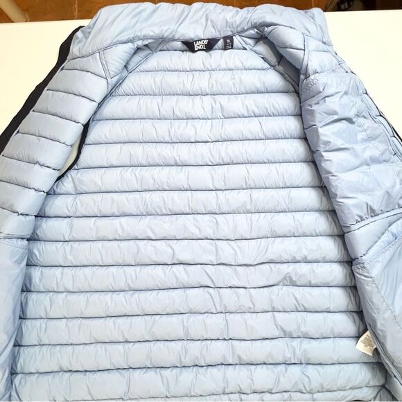 Lands’ End Wanderweight Ultralight Navy Blue Down Puffer Vest XL (46-48) - Picture 7 of 12